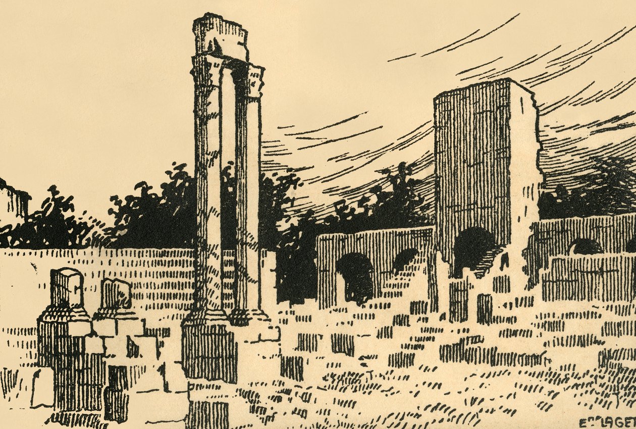 थिएटर एंटीक - द एंटीक थिएटर, c1920s। द्वारा ई लागेटे