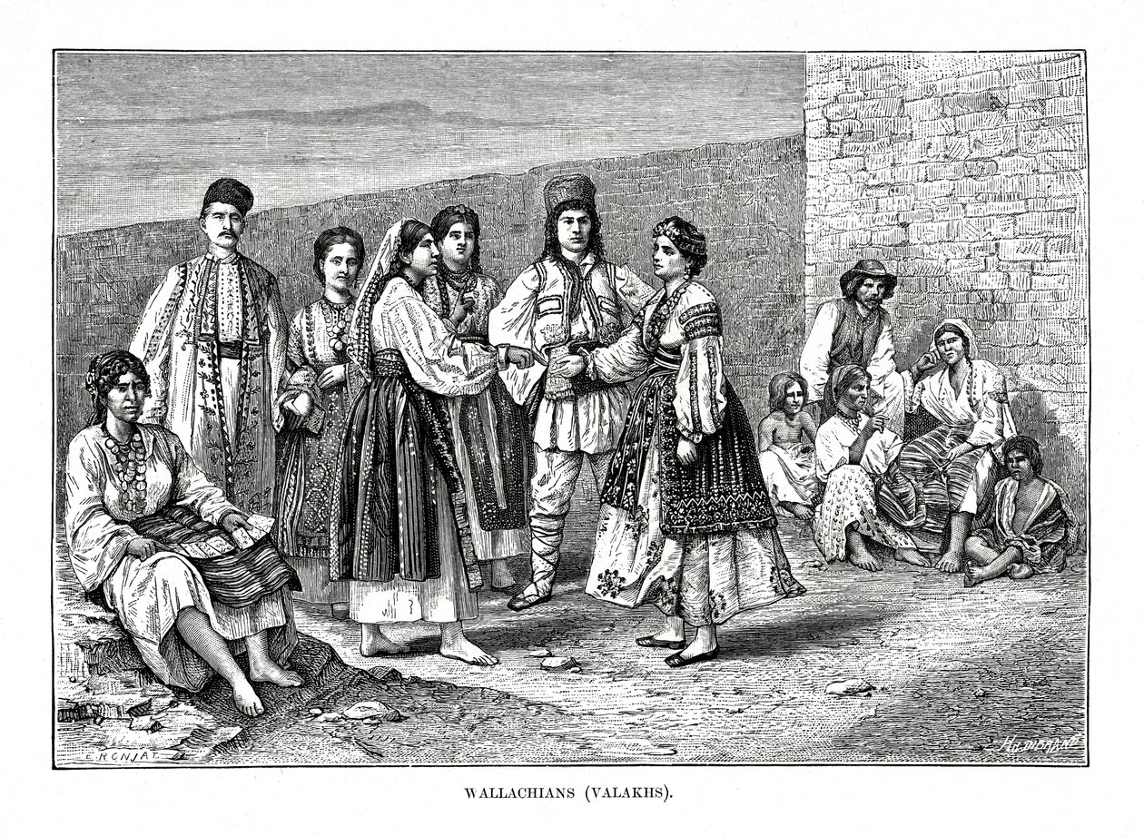 वैलाचियन, 1879। द्वारा एटिने एंटोनी यूजीन रोनजत