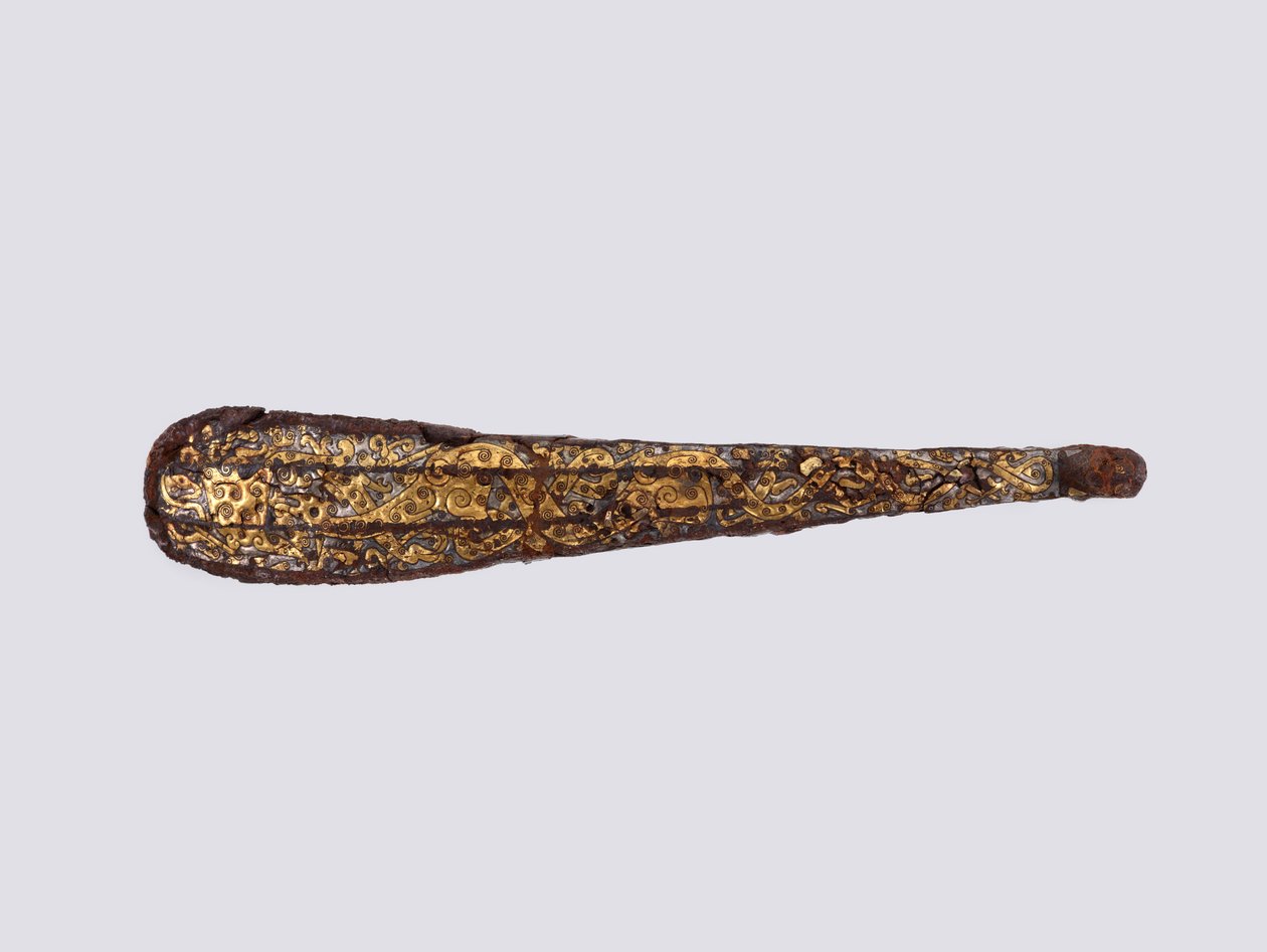 परिधान हुक द्वारा पूर्वी झोउ राजवंश चीनी स्कूल