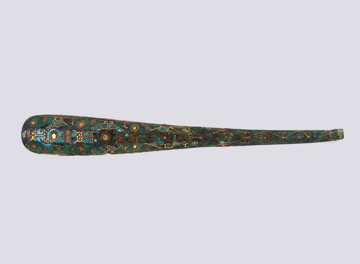 परिधान हुक द्वारा पूर्वी झोउ राजवंश चीनी स्कूल