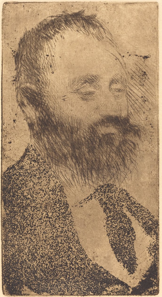 अल्फोंस हिर्श, 1875। द्वारा एडगर डीगास