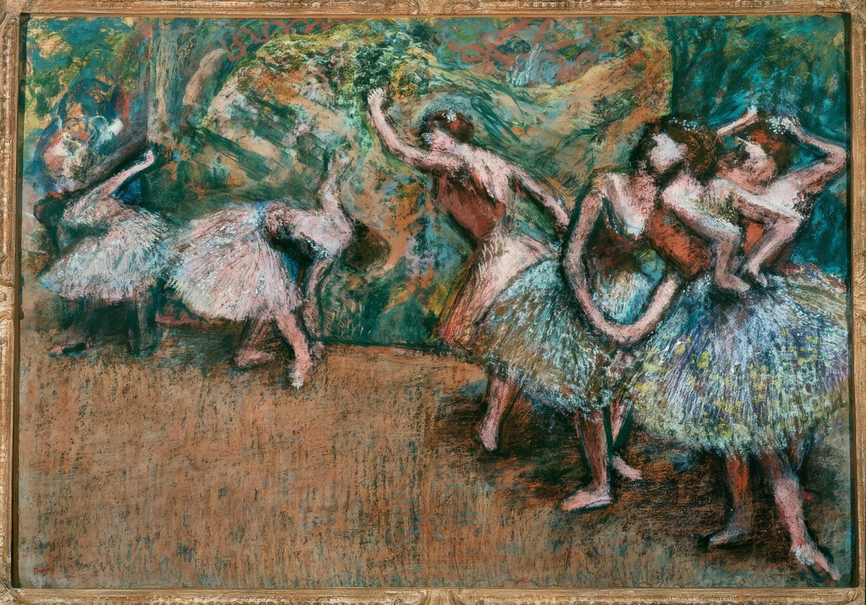 Ballettszene द्वारा एडगर डीगास