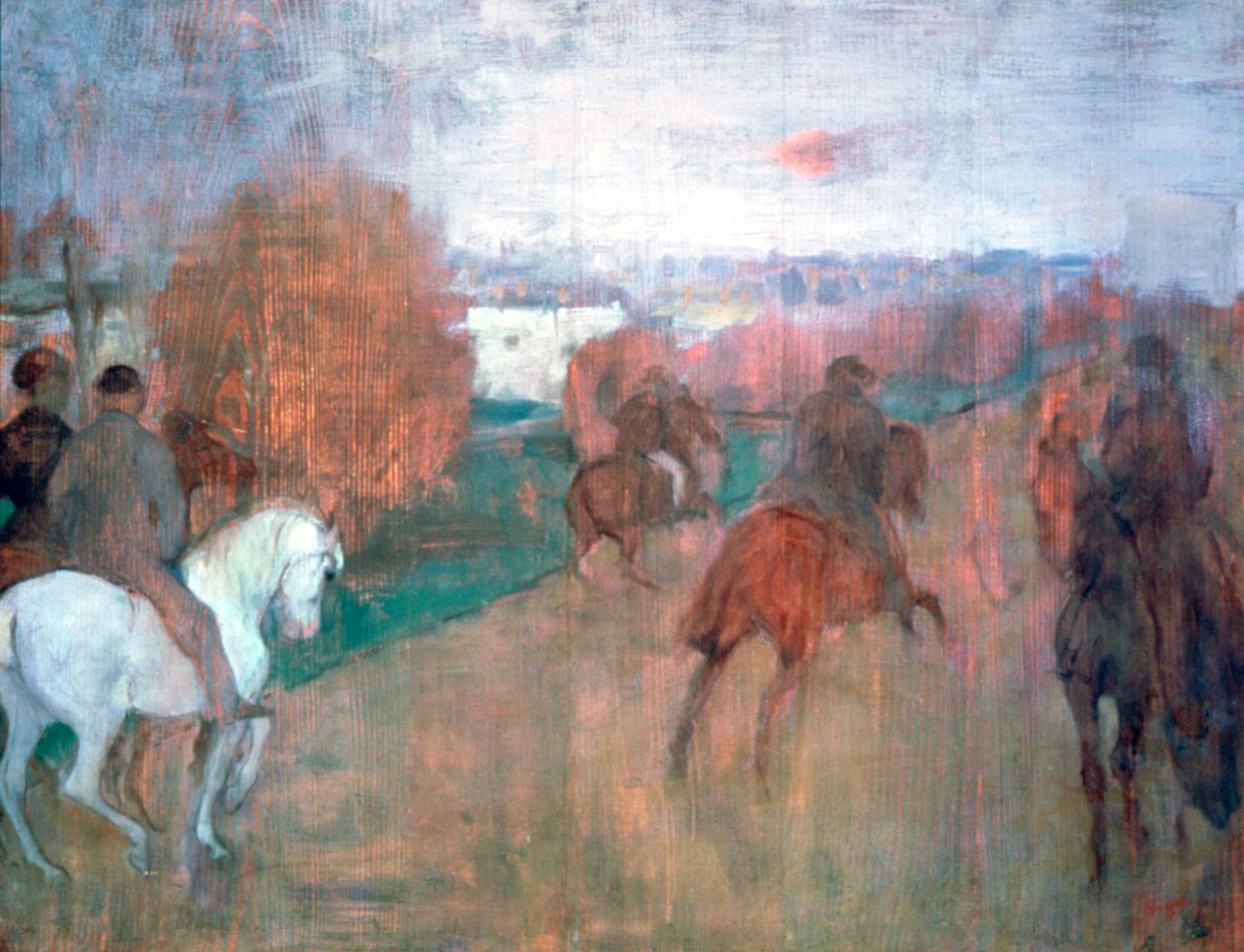 हॉर्स राइडर्स, 1864-1868 द्वारा एडगर डीगास