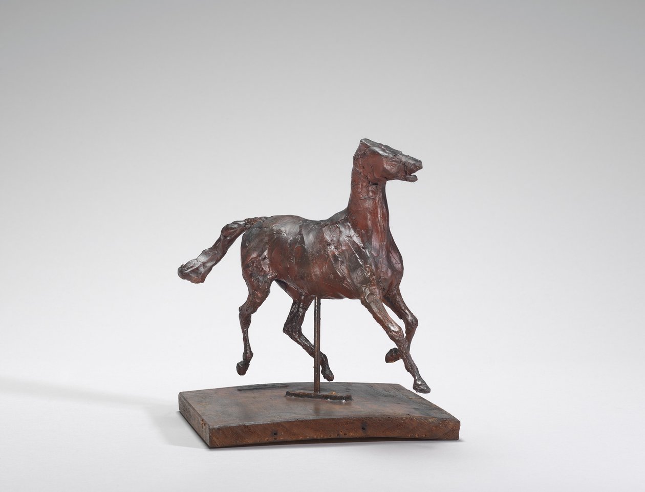 हॉर्स ट्रॉटिंग, द फीट नॉट टचिंग द ग्राउंड, 1870s। द्वारा एडगर डीगास