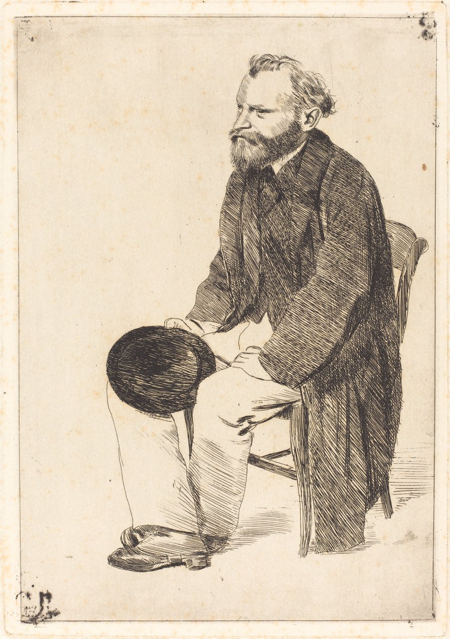 कलाकार oudouard Manet 1832-1883 का चित्रण द्वारा एडगर डीगास