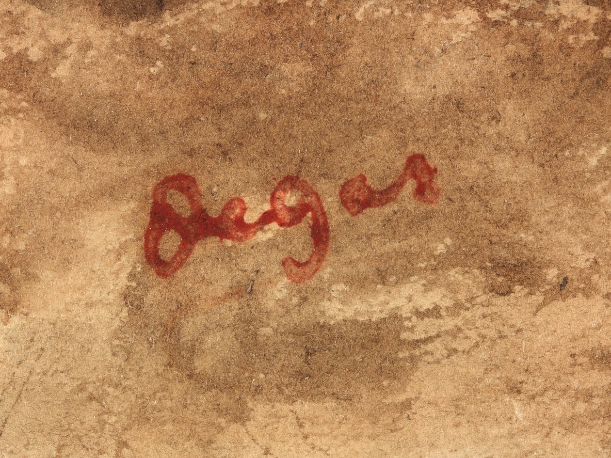 Bagnoles-De-L "Orne पर चट्टानें द्वारा एडगर डीगास