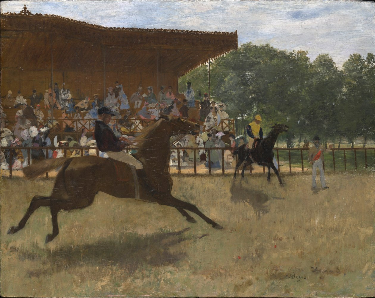 झूठी शुरुआत, c.1869-72 द्वारा एडगर डीगास
