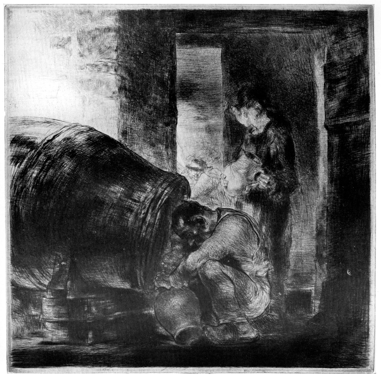 द साइडर बैरल, 1929 द्वारा एडमंड ब्लेम्पिड