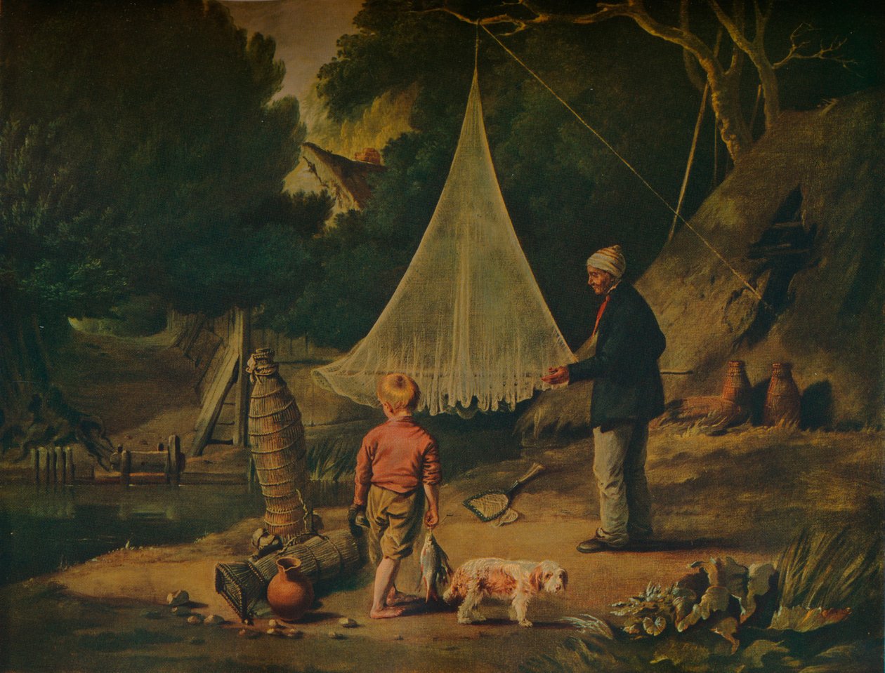 ईल कैचर, 1812 द्वारा एडमंड ब्रिस्टो