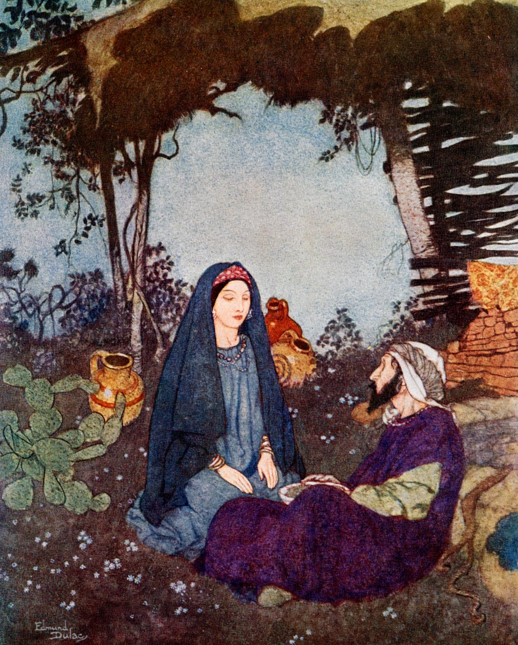 'अगर मिठाई मेरा घर होता, तो क्या मैं दुनिया को जाने देता', c1900-1950 द्वारा एडमंड डुलैक