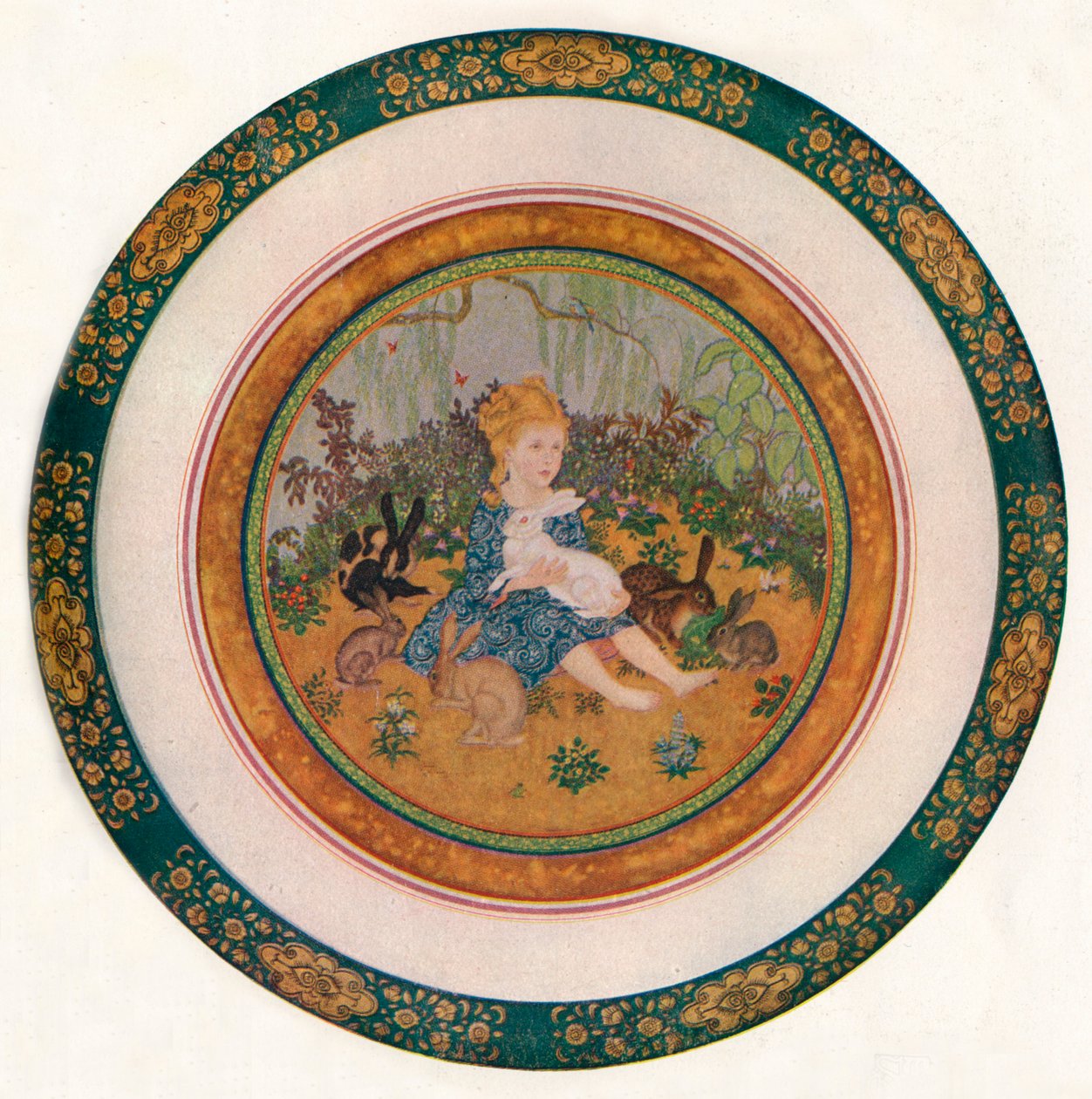 मिस विवियन सेंट जॉर्ज, 1917, 1919 का चित्रण द्वारा एडमंड डुलैक
