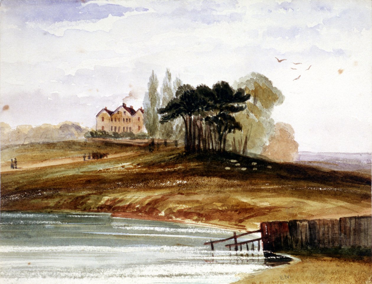 हैम्पस्टेड हीथ, हैम्पस्टेड, लंदन, 1836 द्वारा एडमंड मार्क्स