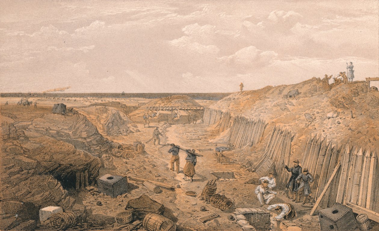 1856 के बैशन डू मैट की खाई द्वारा एडमंड वॉकर