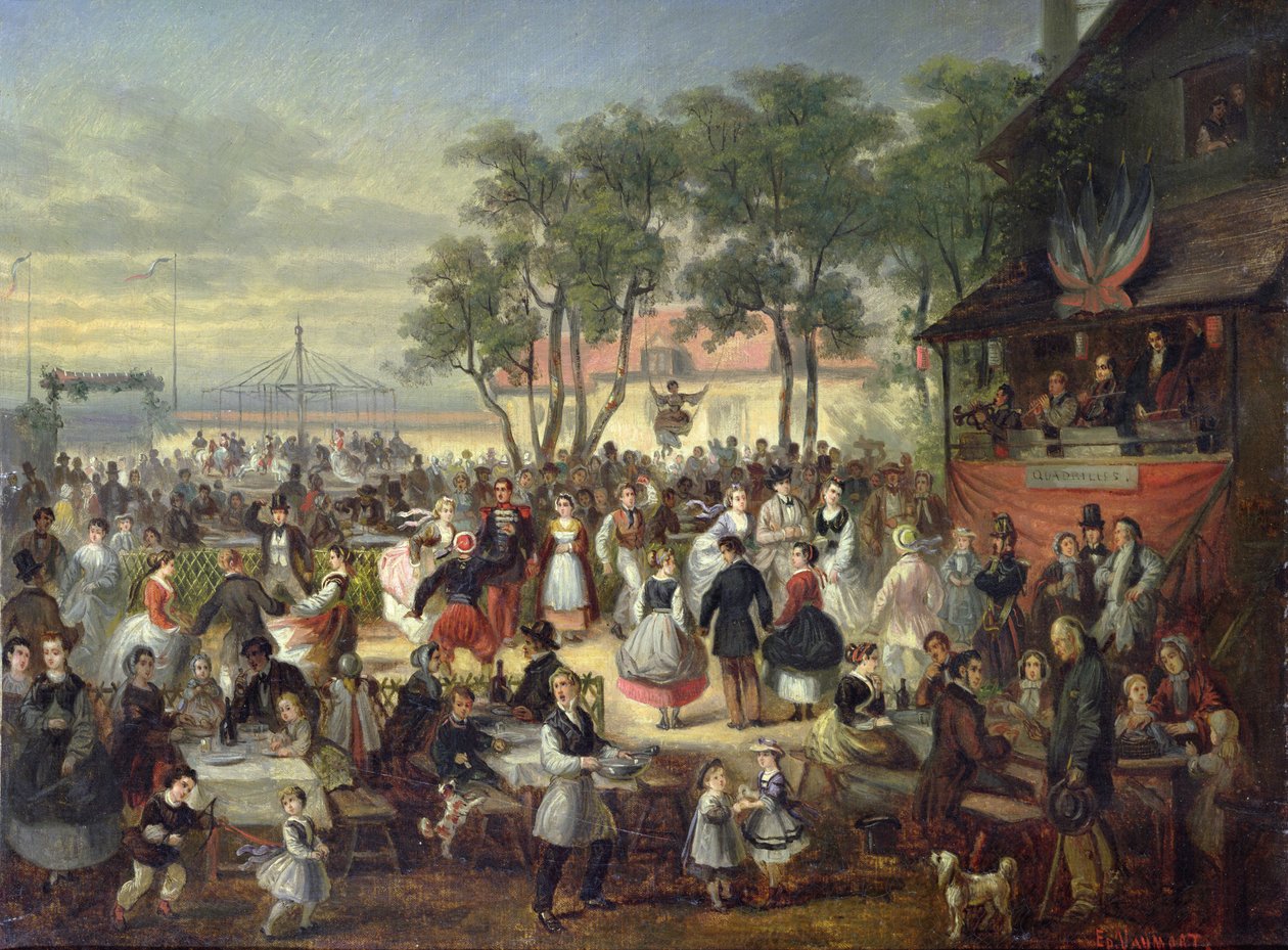 सेंट-क्लाउड पर एक भ्रूण c.1860 द्वारा एडोर्ड वॉमोर्ट