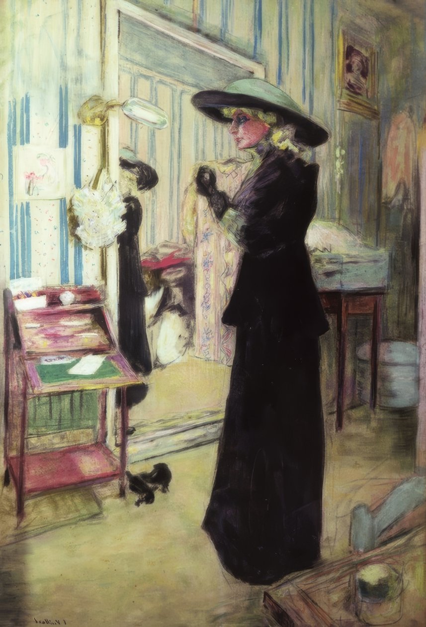 रेट्राटो डे चार्लोट लिस। कलाकार: EDOUARD VUILLARD म्यूजियम: म्युसिअल टुल्लूस-लुट्रैक एबीआई फ्रांशिया द्वारा एडोर्ड वुइलार्ड