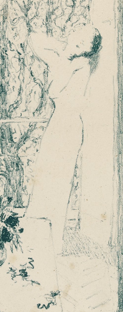 एक खिड़की से महिला, 1893 द्वारा एडोर्ड वुइलार्ड