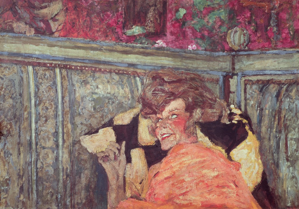 Yvonne Printemps (1894-1977) और सच्चा गिटार (1885-1957) c.1912 द्वारा एडोर्ड वुइलार्ड