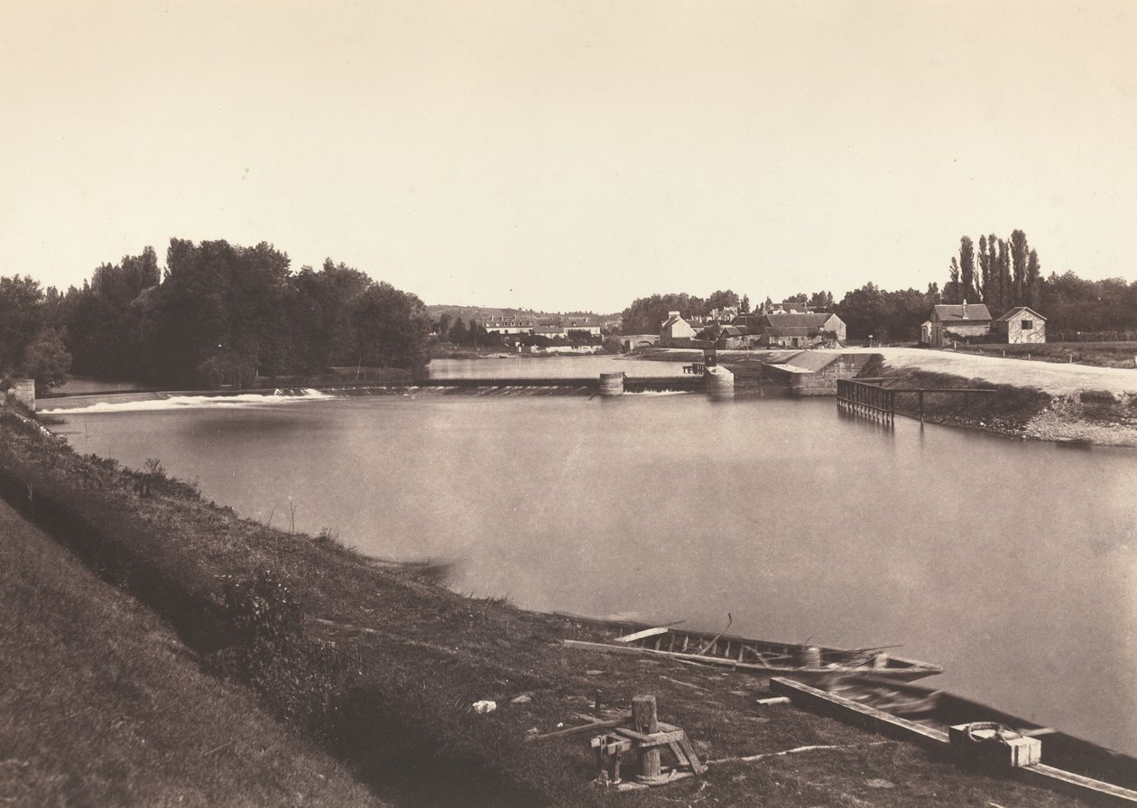 एल आइल एडम, 1855। द्वारा एडवर्ड बाल्डस