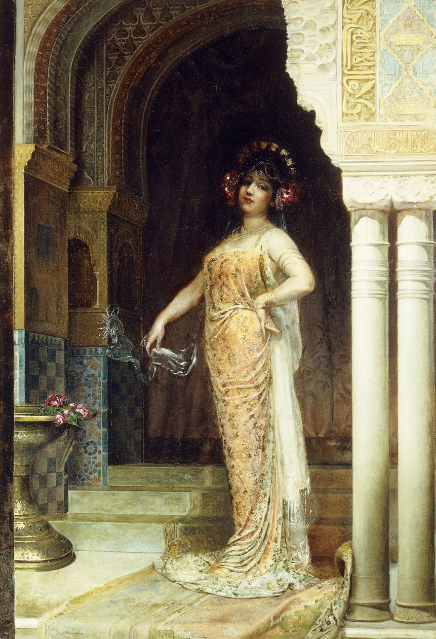 द ओडालीस्क; एल "odalisque, द्वारा एडोर्ड फ्रेडरिक विल्हेम रिक्टर