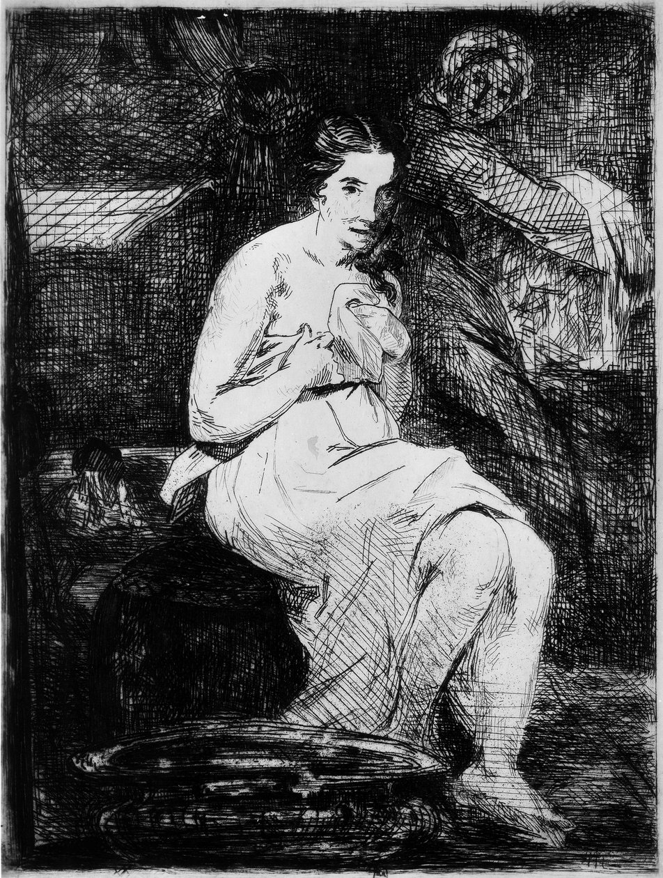 शौचालय, 1861 द्वारा एडोर्ड मैनेट