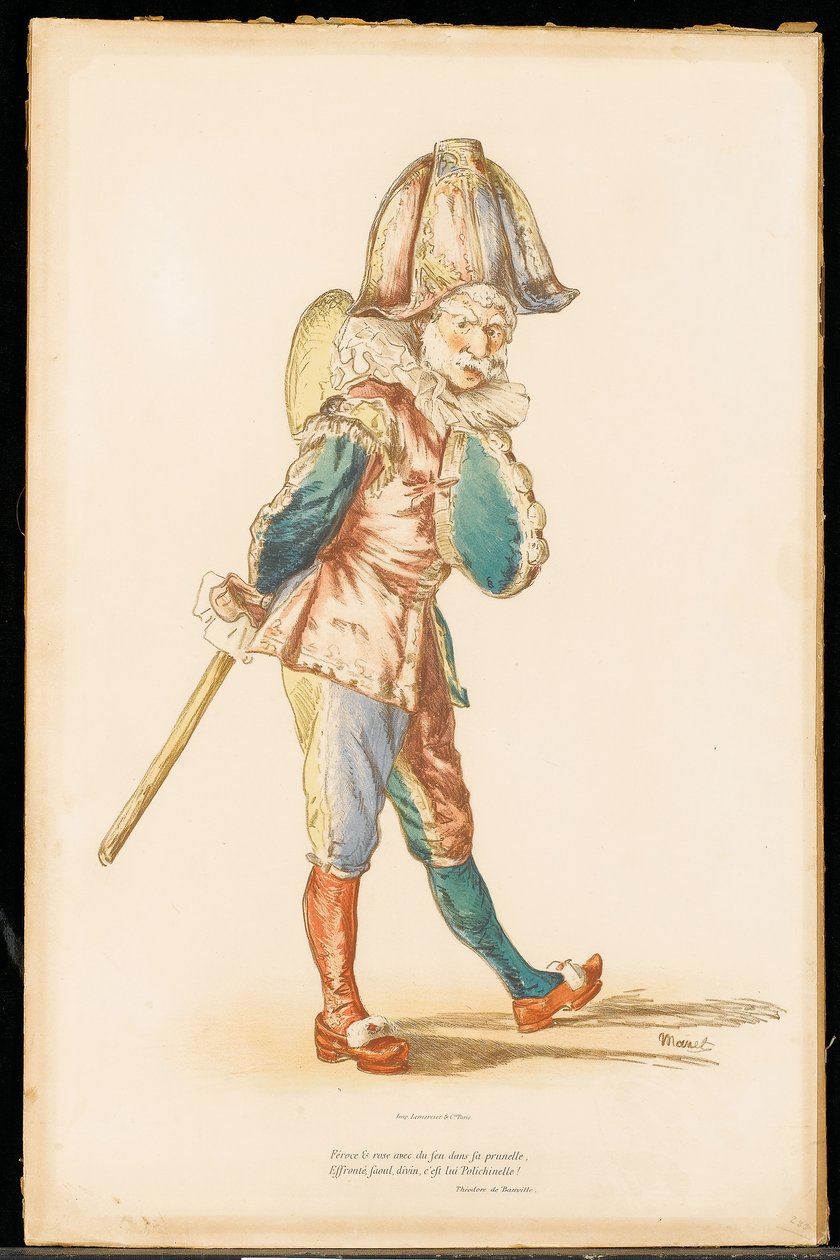 ले पॉलीचिनेल, 1874-76 द्वारा एडोर्ड मैनेट