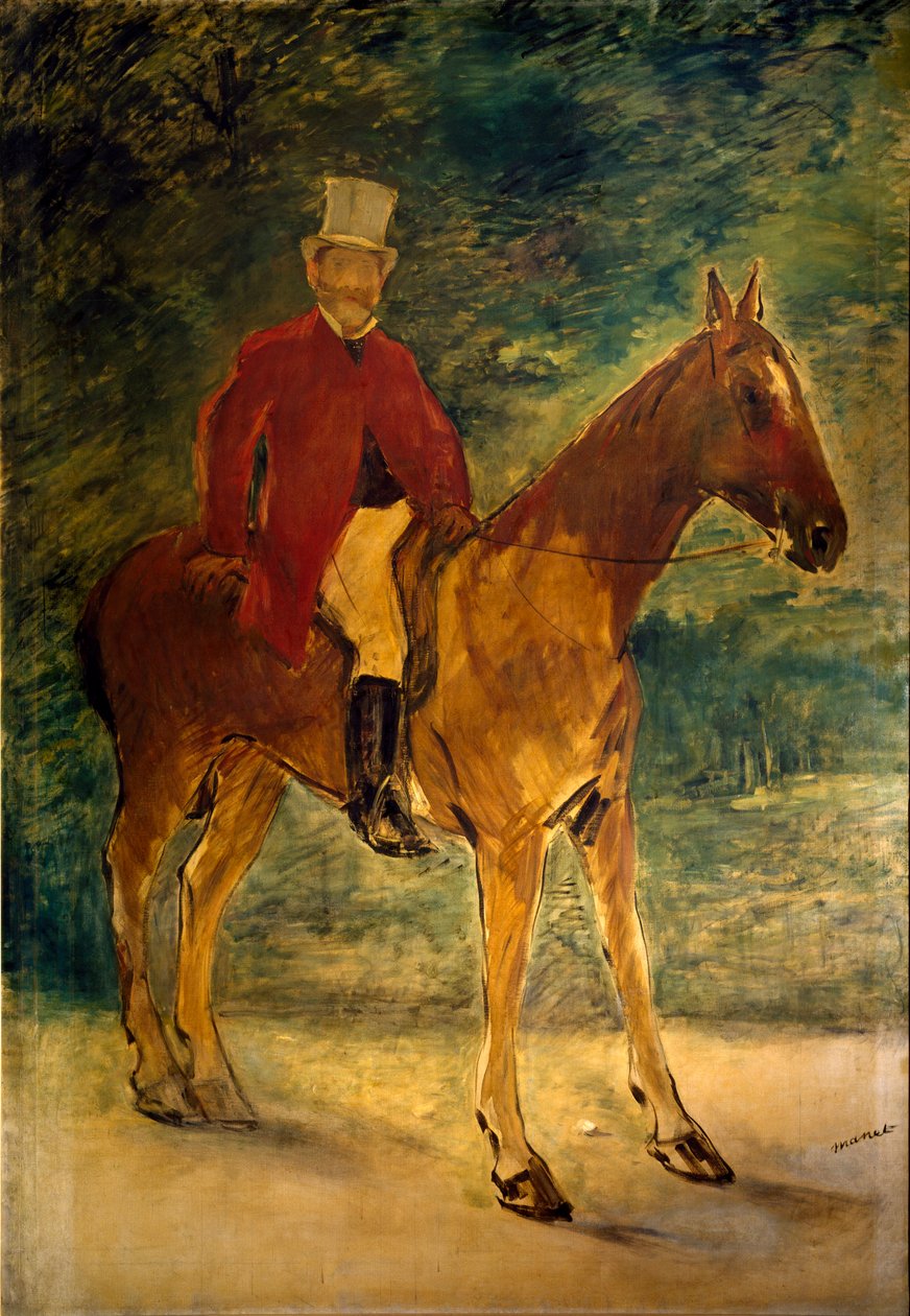 एडोअर्ड मानेट (1832-1883) 1875 डिम। द्वारा एडोर्ड मैनेट