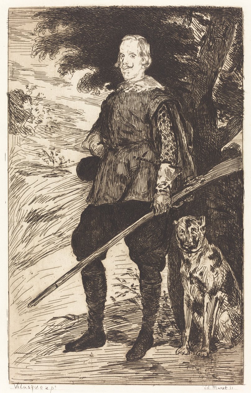 Philip IV Philippe IV, 1862.  द्वारा एडोर्ड मैनेट