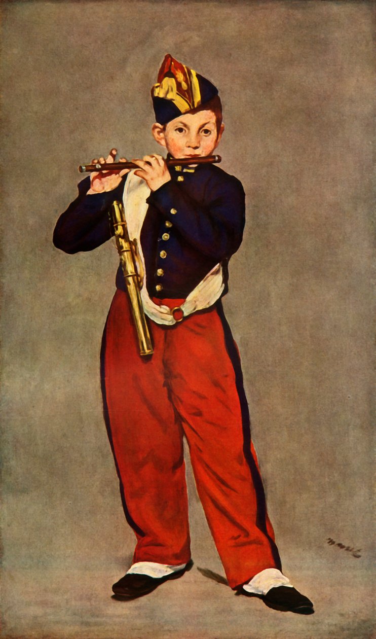 द पाइपर, 1866, 1937। द्वारा एडोर्ड मैनेट