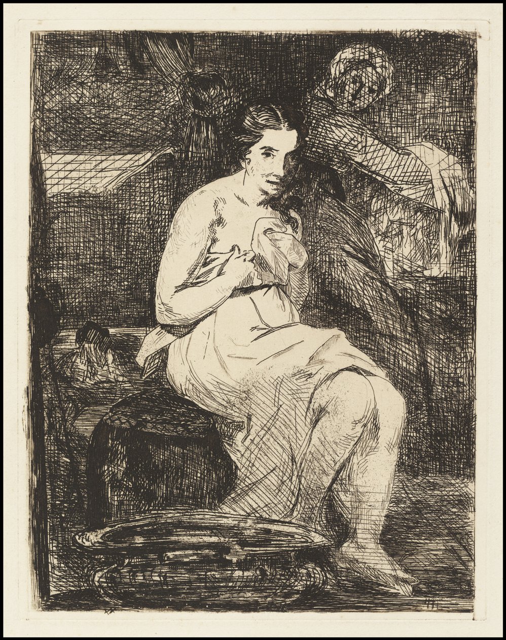 टॉयलेट, 1862 द्वारा एडोर्ड मैनेट