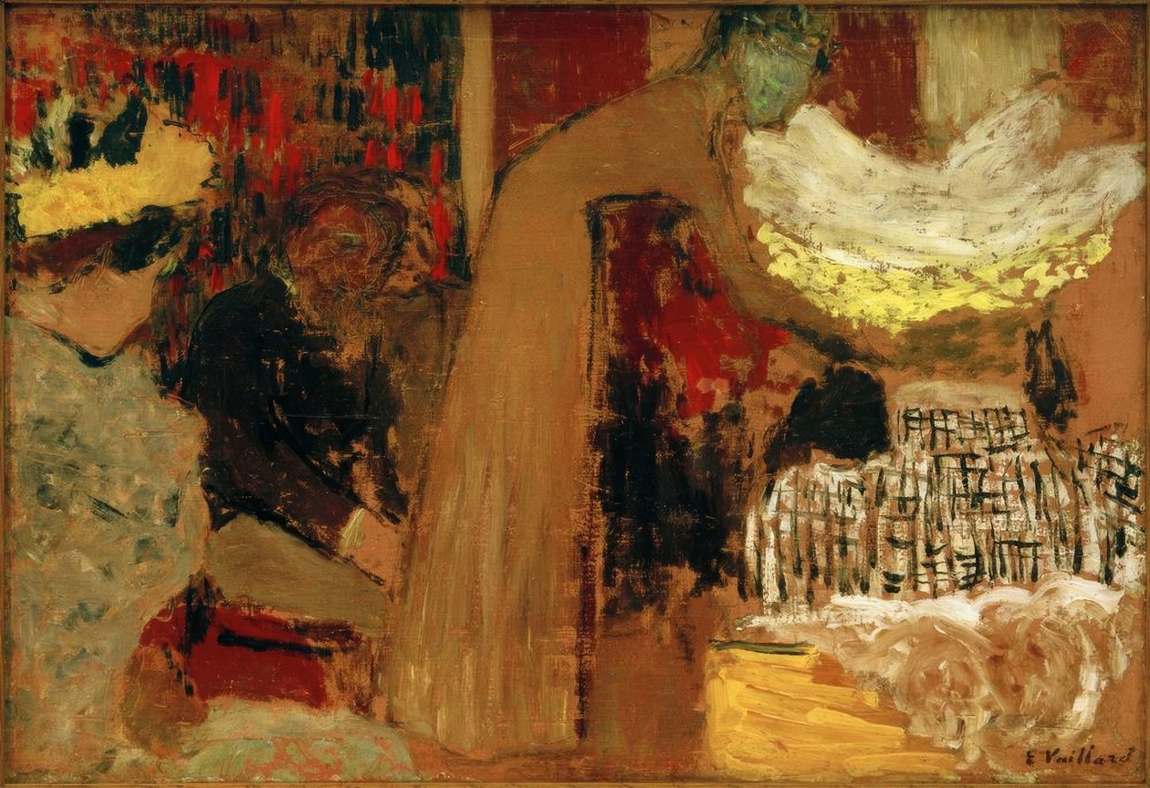 E.Vuillard, मरो Diseuse द्वारा एडोर्ड वुइलार्ड