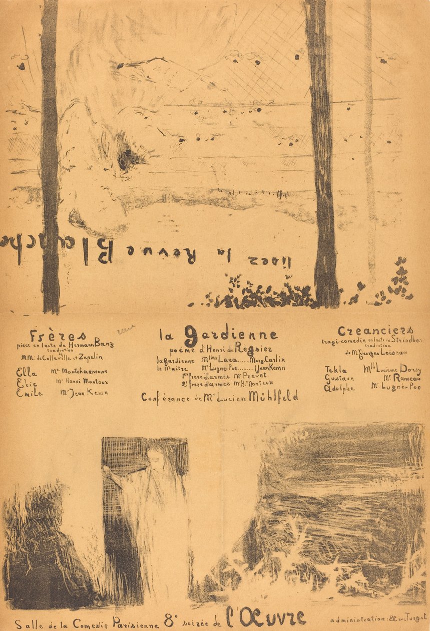 ब्रदर्स, द गार्जियन, क्रेडिटर्स, 1894। द्वारा एडोर्ड वुइलार्ड