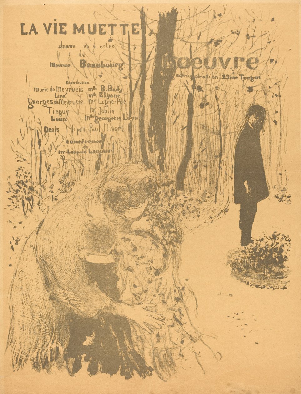द म्यूट लाइफ, 1894। द्वारा एडोर्ड वुइलार्ड