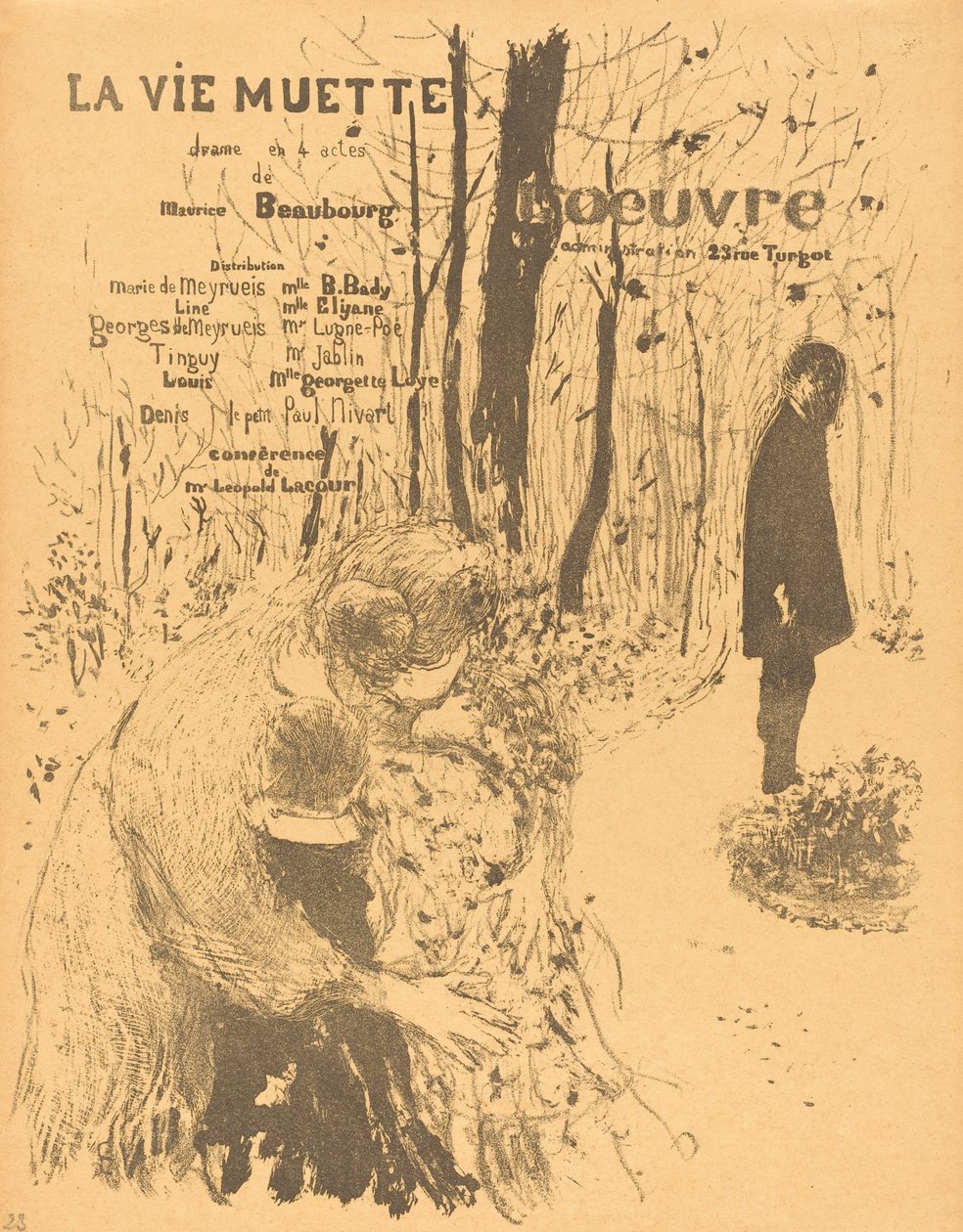 द म्यूट लाइफ, 1894। द्वारा एडोर्ड वुइलार्ड