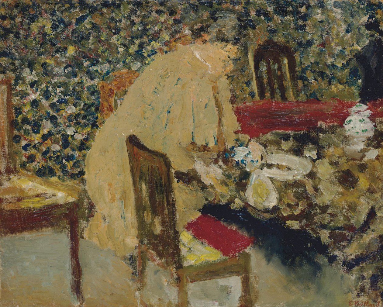 दोपहर का भोजन; द लंच, c.1895 द्वारा एडोर्ड वुइलार्ड