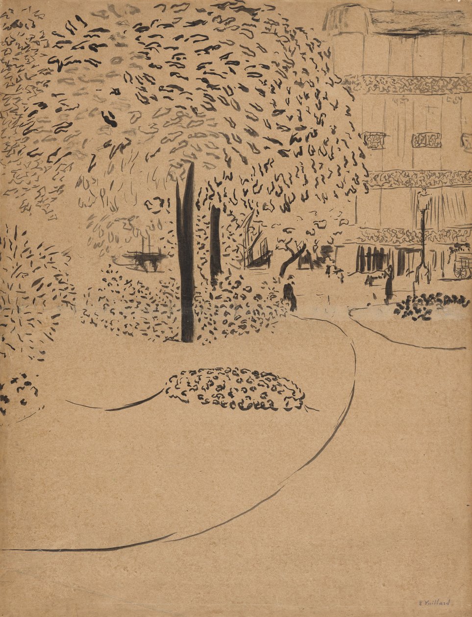 द स्क्वायर, 1910। द्वारा एडोर्ड वुइलार्ड