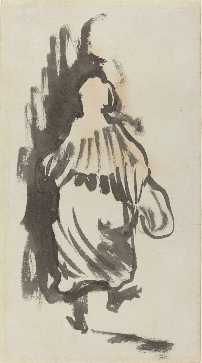 वॉकिंग फिगर पीछे से देखा गया, c. 1894. द्वारा एडोर्ड वुइलार्ड