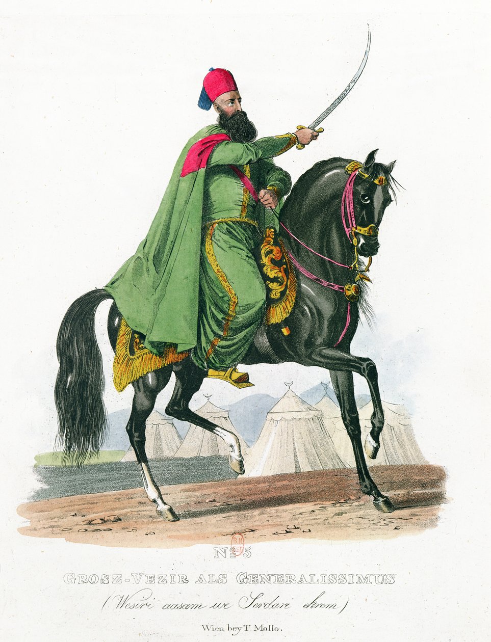 द ग्रैंड विज़ियर, 1829 द्वारा एडुआर्ड गुरक