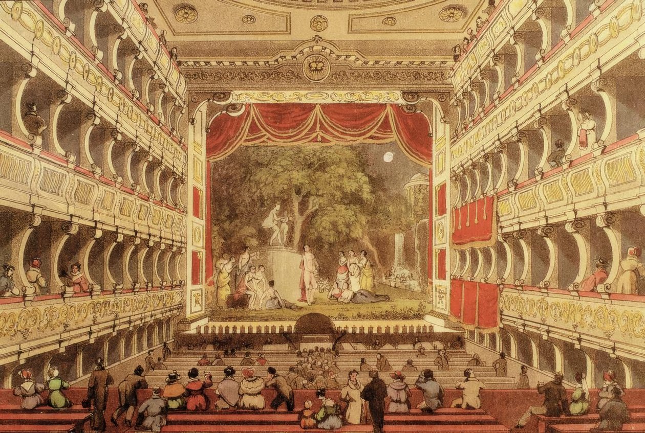 KKHoftheater महल के बगल में द्वारा एडुआर्ड गुरक