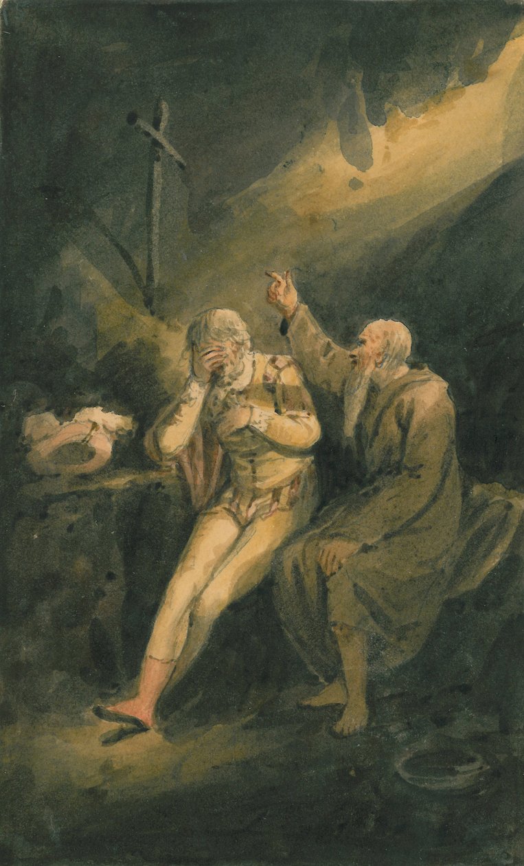 &39;एज़ यू लाइक इट&39; से दृश्य, c.1798-1819 द्वारा एडवर्ड बर्ड
