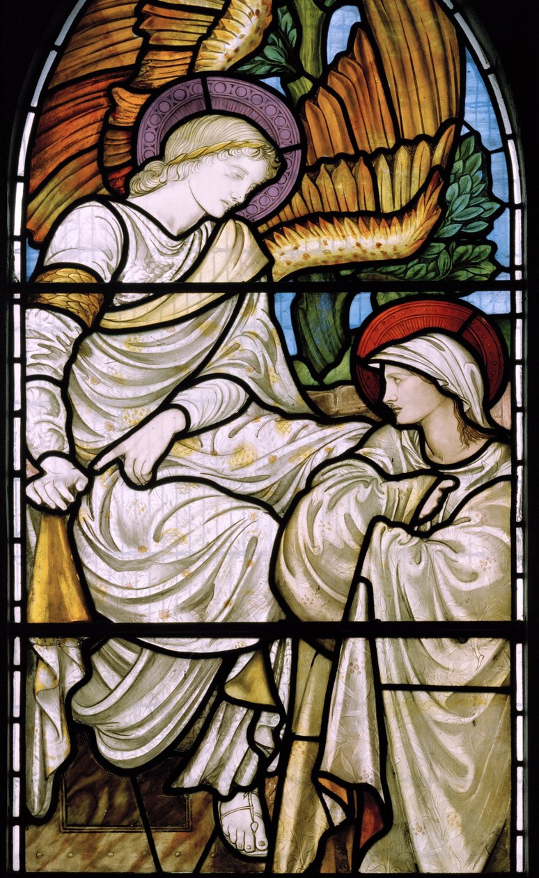 Easthampstead, St Michael & St Mary Magdalen, Morris & Co., Edward Burne-Jones, मैरी मैगडलेन, 1876 द्वारा एडवर्ड बर्न जोन्स