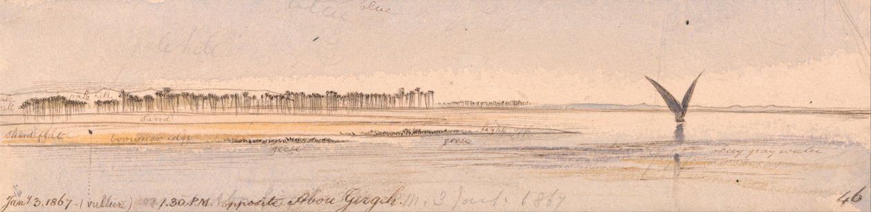 विपरीत अबू गिरगेह द्वारा एडवर्ड लीयर