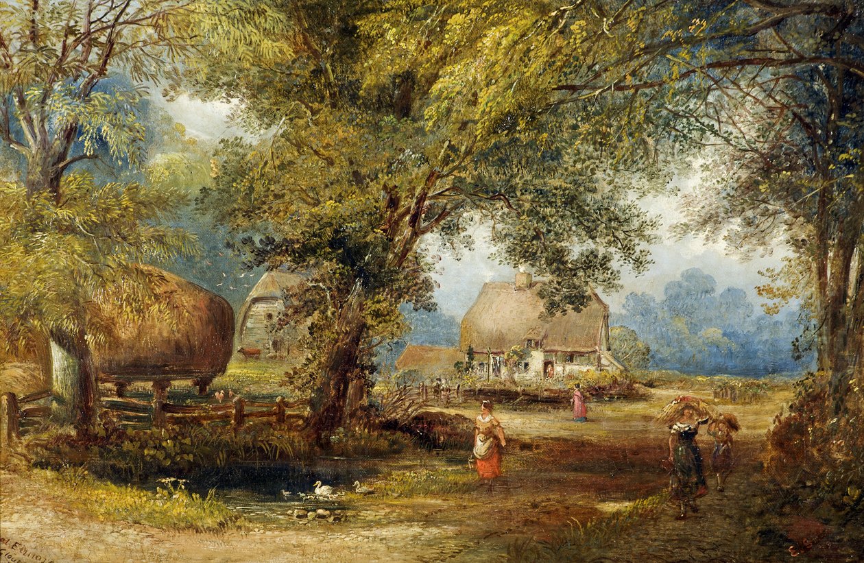 एलमोर, ग्लॉसेस्टर, 1879 में द्वारा एडवर्ड स्मिथ