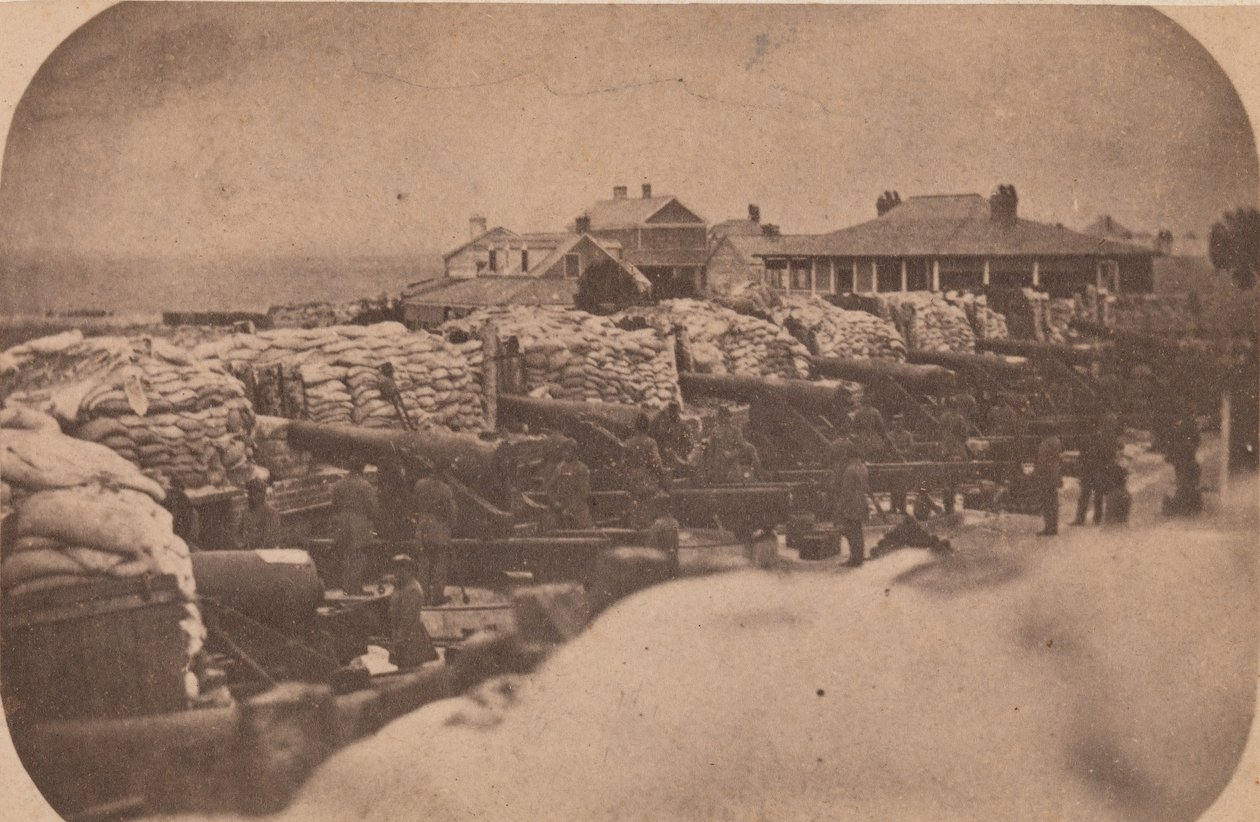 फोर्ट सम्टर की निकासी, अप्रैल 1861, अप्रैल 1861। द्वारा एडवर्ड एंथोनी