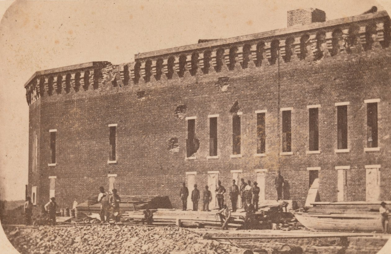 फोर्ट सम्टर की निकासी, अप्रैल 1861, अप्रैल 1861। द्वारा एडवर्ड एंथोनी