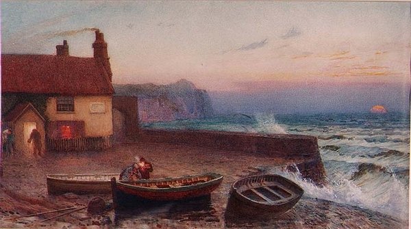 Sandsend, Whitby द्वारा एडवर्ड फ्रेडरिक ब्रेटनॉल