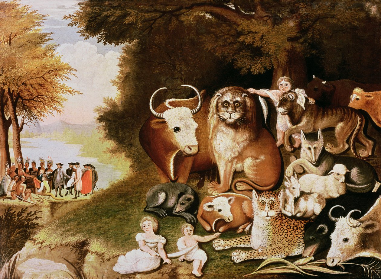 द शेएबल किंगडम, 1832-34 (84503 भी देखें) द्वारा एडवर्ड हिक्स