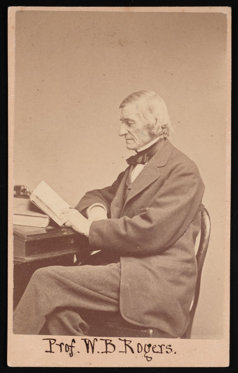 विलियम बार्टन रोजर्स का पोर्ट्रेट 1804-1882, 1866 और 1873 के बीच। द्वारा एडवर्ड एल एलन