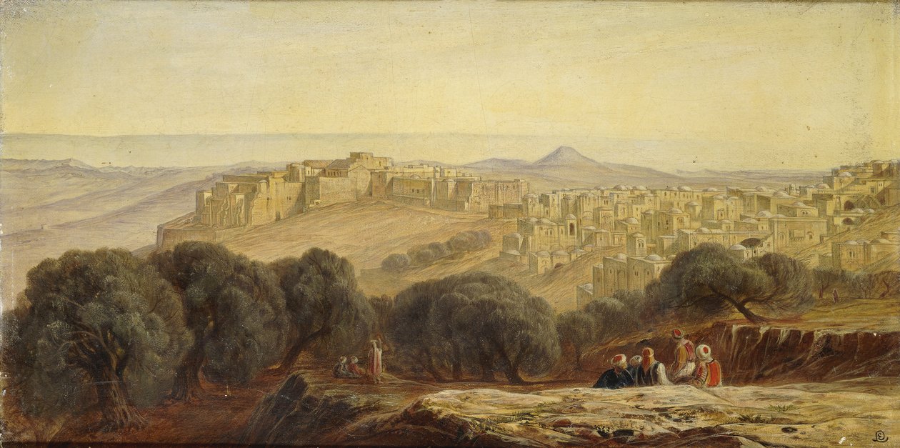 बेथलेहम, 1873 द्वारा एडवर्ड लीयर