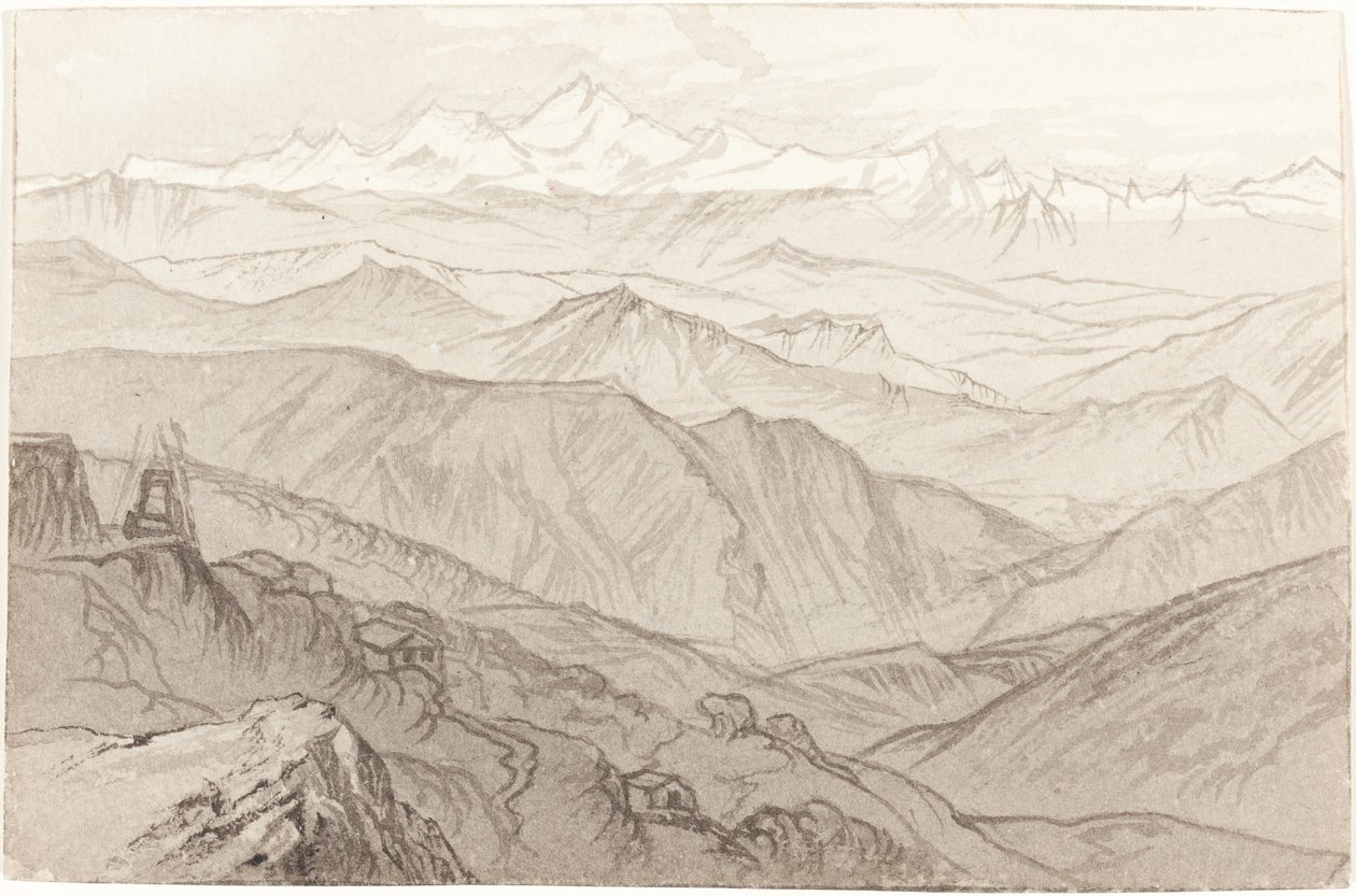 माउंट किंचिनजंगा (सभी चीजें उचित) द्वारा एडवर्ड लीयर