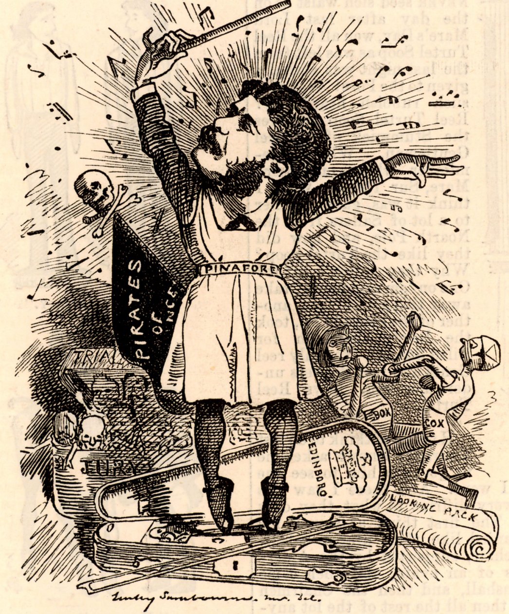 आर्थर सीमोर सुलिवन (1842-1900) द्वारा एडवर्ड लिनली साम्बूरने